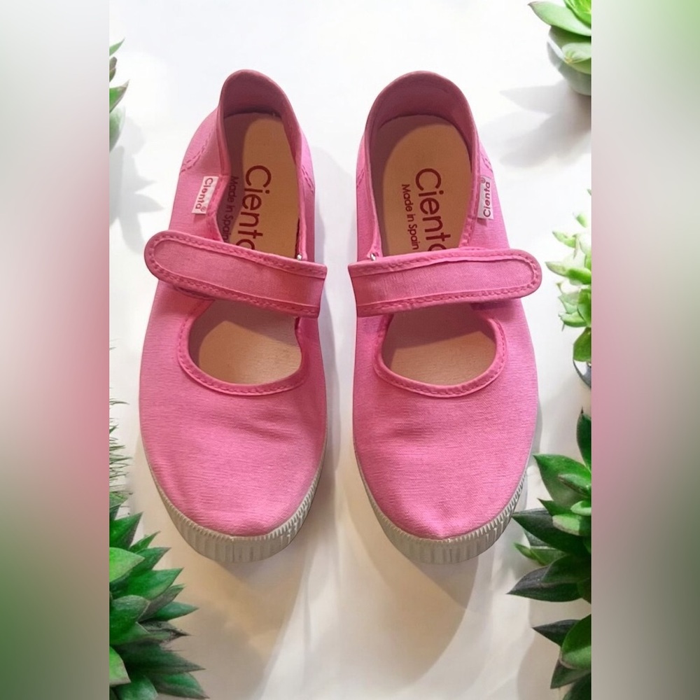 CIENT Canvas Mary Jane - Fuchsia